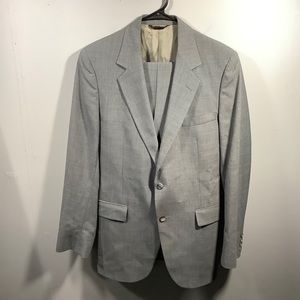 John Alexander 40L Two Piece Suit Gray 32x34